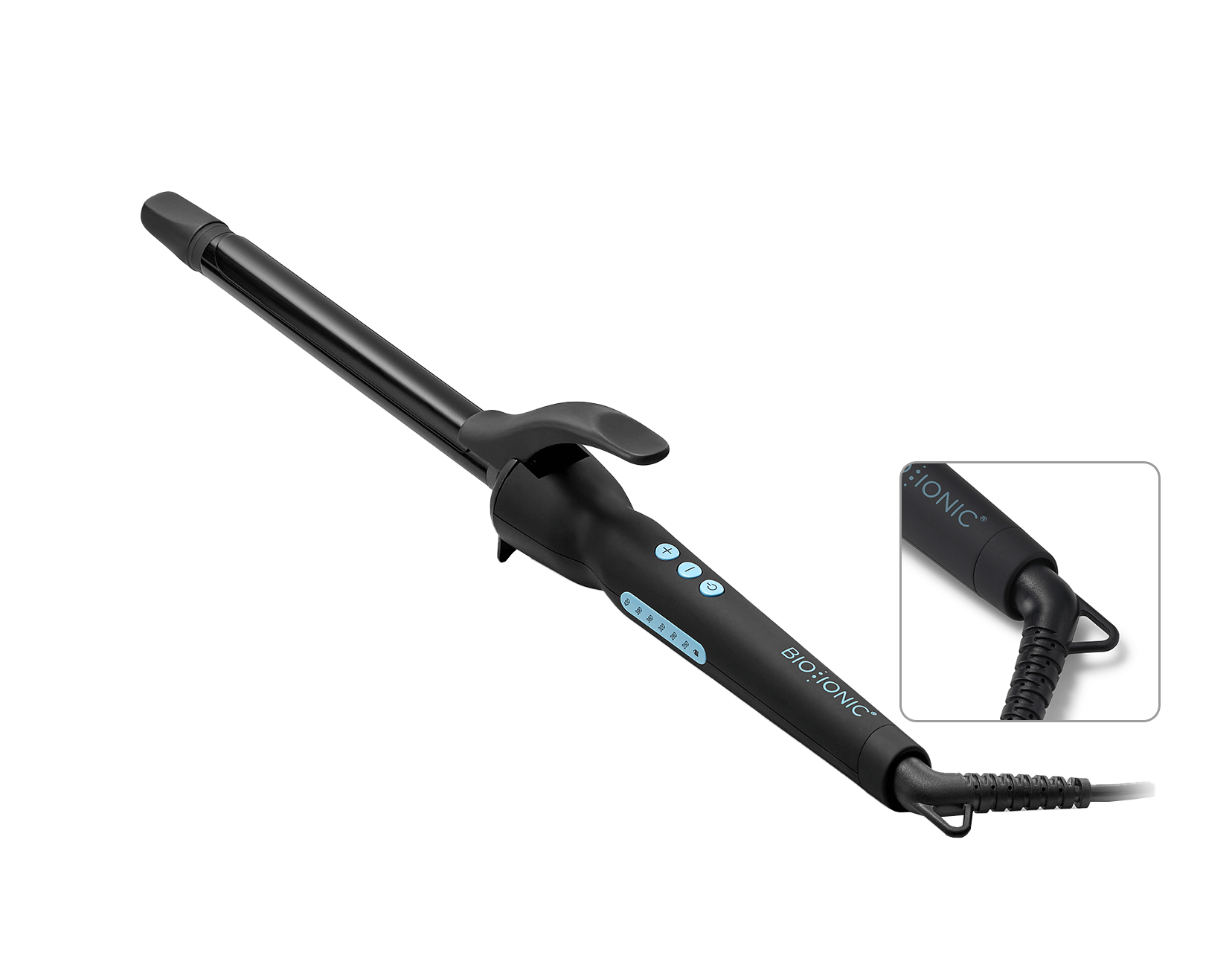 Long Barrel Curling Iron - Professional Grade Cord